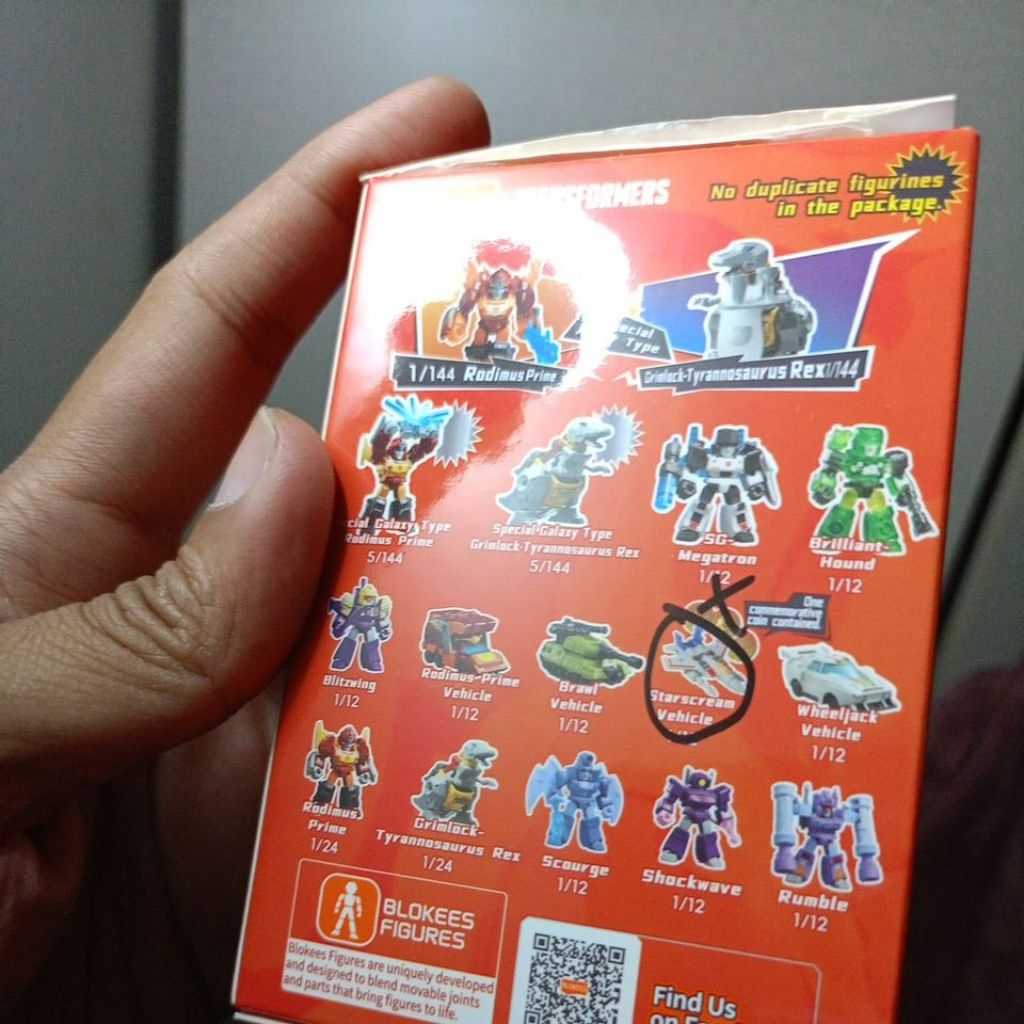 Bolukukis GDV04 Starscream pesawat (tanpa koin)