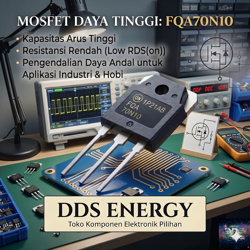 FQA70N10 Original ON Semi: N-Channel 100V 70A TO-3PN Mosfet