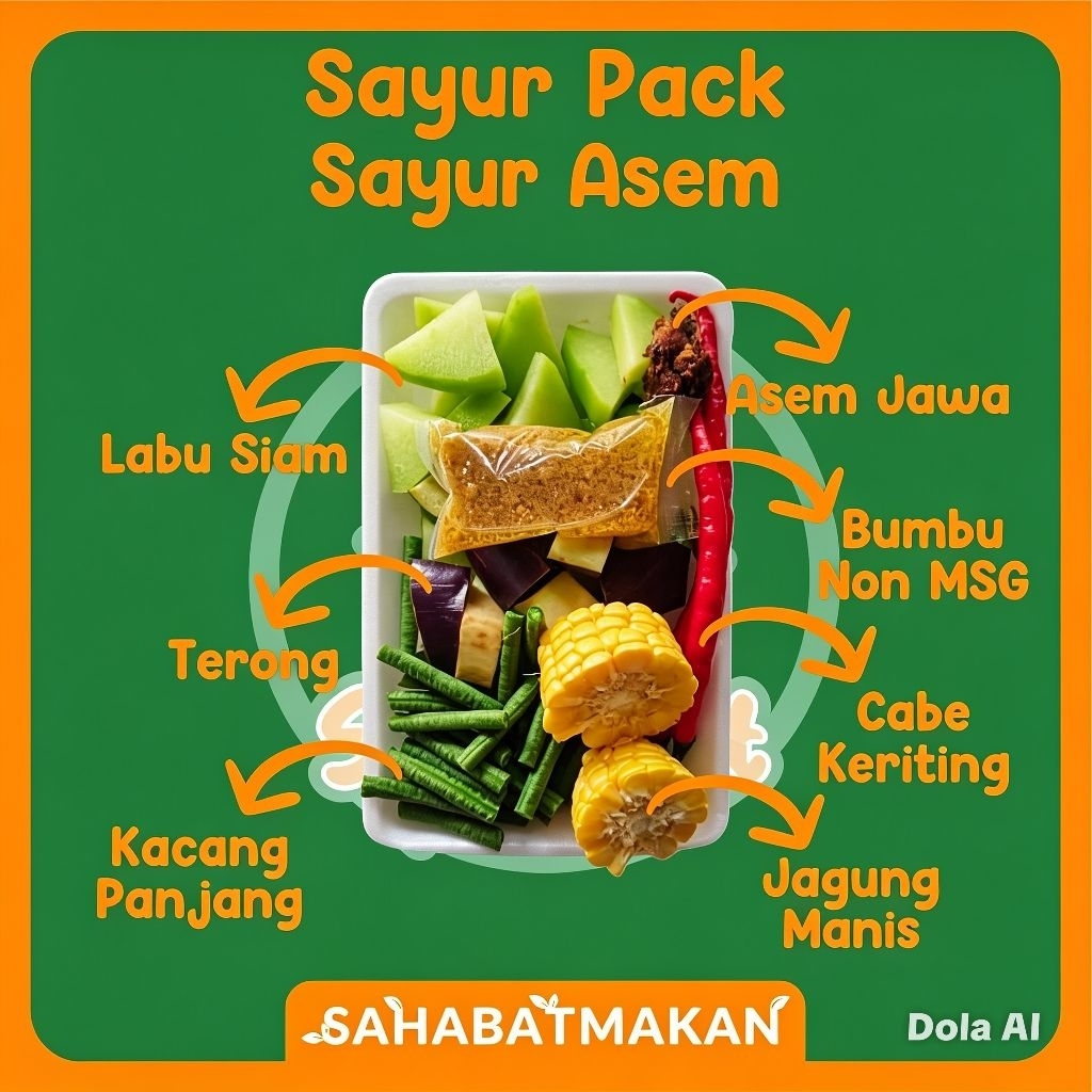 SAYUR ASEM SIAP MASAK