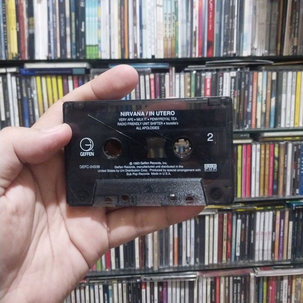 KASET NIRVANA ALBUM IN UTERO
