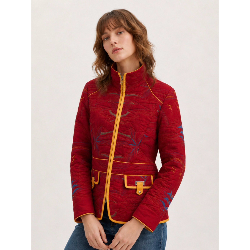 (Massimo Dutti) Jacket Zipper Polyester