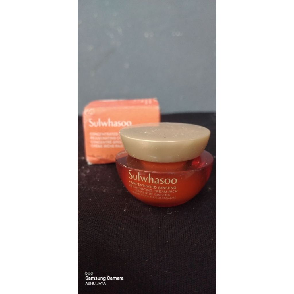 Sulwhasoo rejuvenating cream