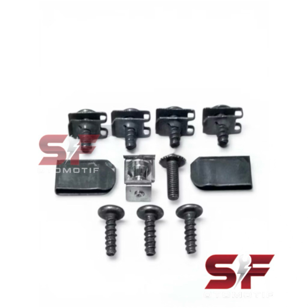 Baut Full Set Cover Bodi Motor Body Batok Depan Suzuki Spin 125 Karbu Karburator Lama