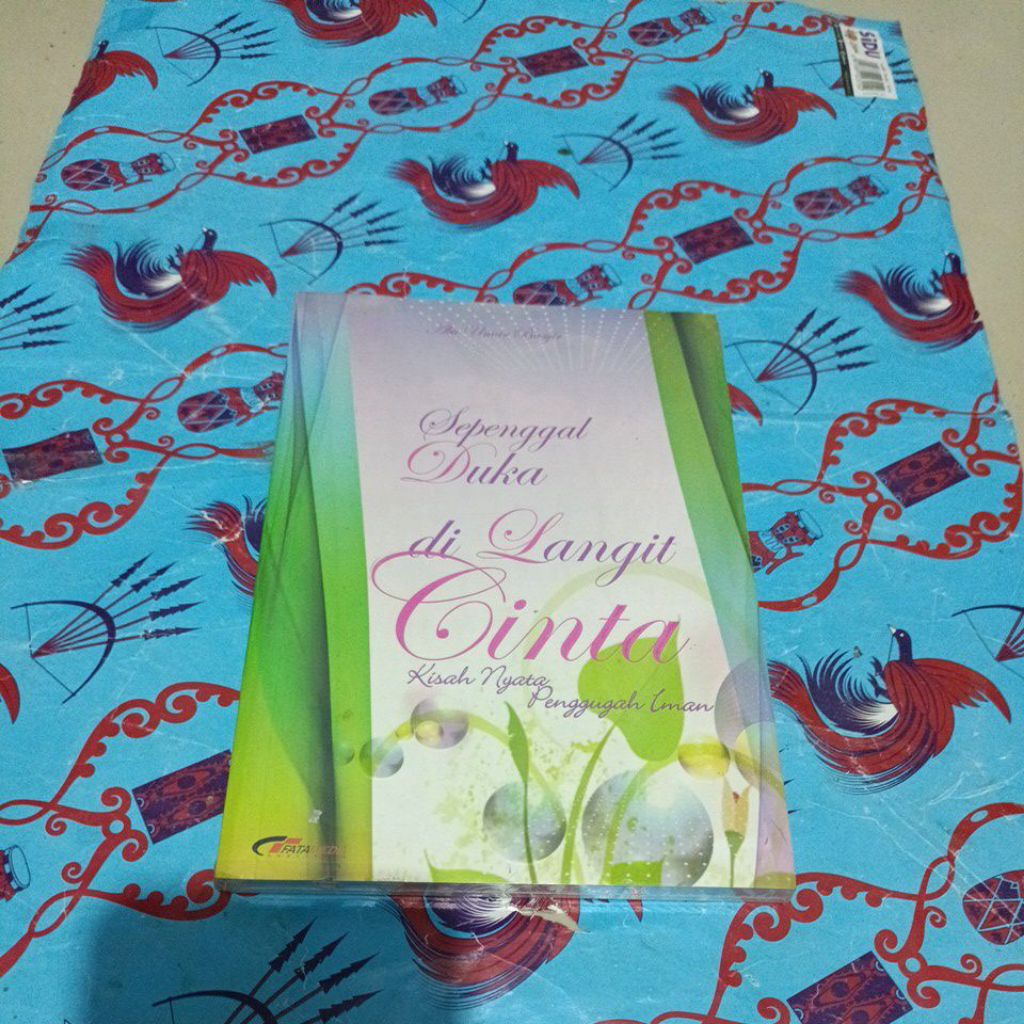 Buku Abu Umar Baasyir - sepenggal duka di langit cinta, kisah nyata Penggugah iman