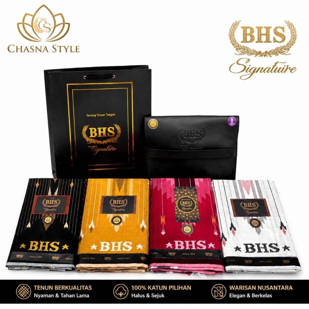 COD SARUNG BHS MURAH BHS SIGNATURE ORIGINAL GOLD DAN SILVER