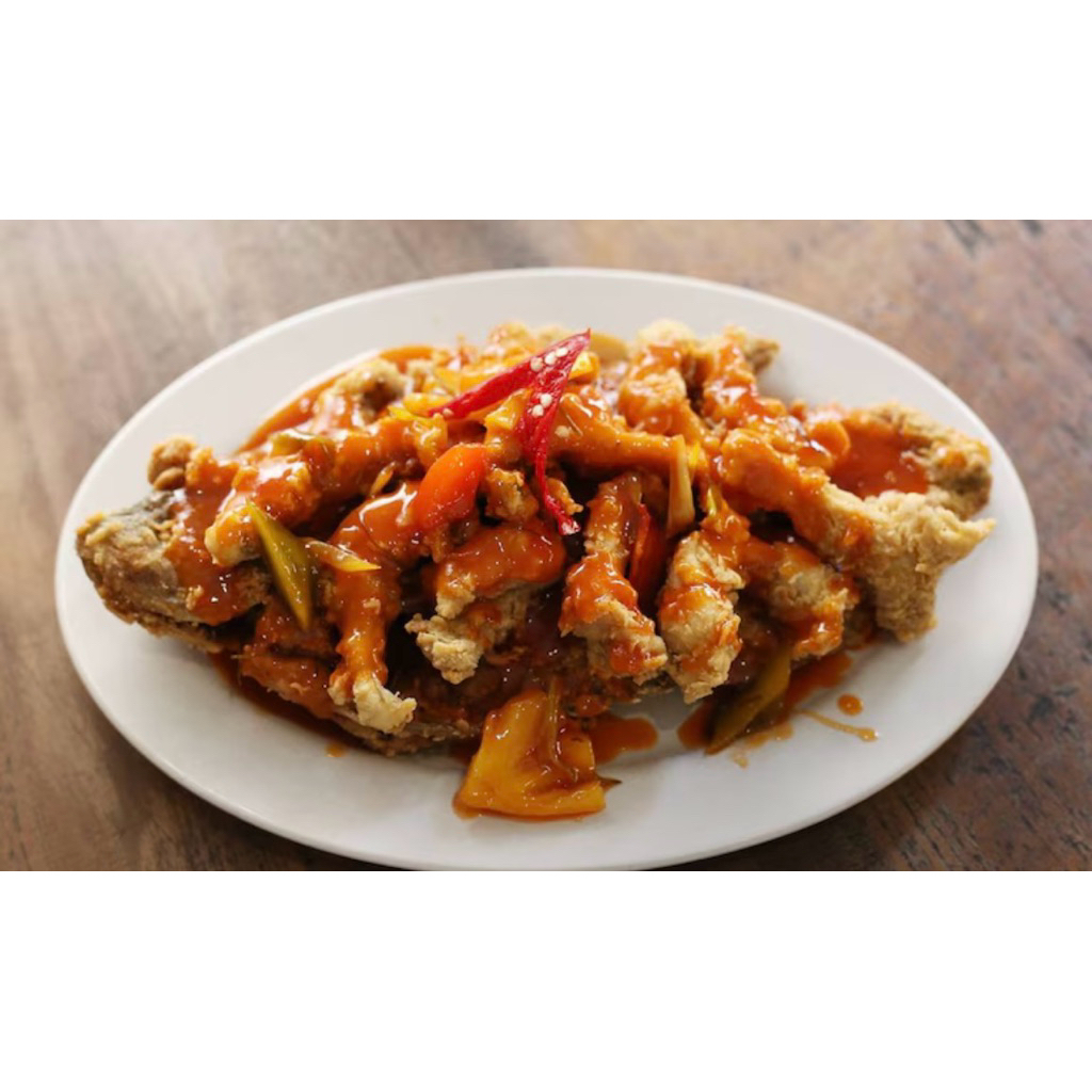 Ikan Kering Asam Manis