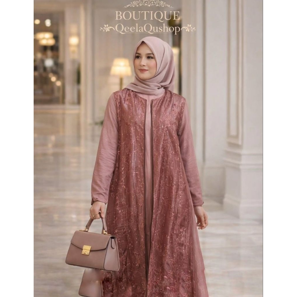 DRESS ROSE GOLD