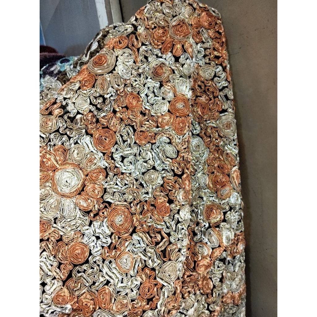 TILLE 3D BUNGA TIMBUL/TILLE 3D FULL MOTIF DAN ELEGAN