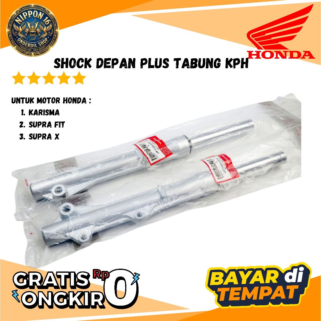 Shock Depan Tabung Honda Supra Karisma KPH Original