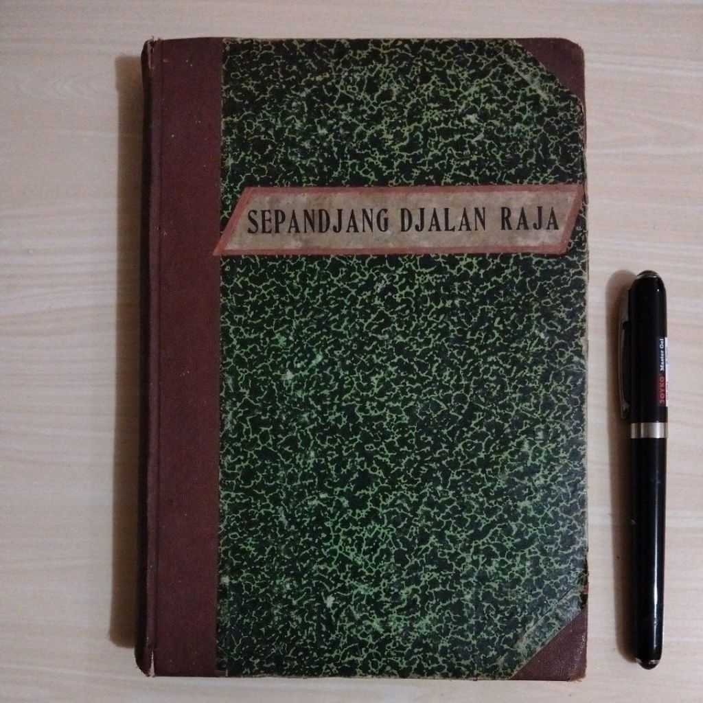 BUKU LAWAS EJAAN OE - SEPANDJANG DJALAN RAJA - KARANGAN JEFFERY FARNOL - DJILID I & II - BALAI POEST
