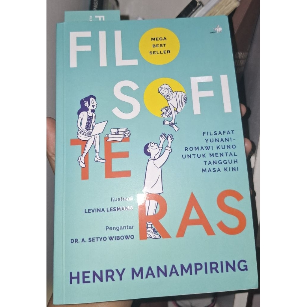 PRELOVED BUKU FILOSOFI TERAS (BLM DIBACA DAN BLM ADA YANG BOOKING)