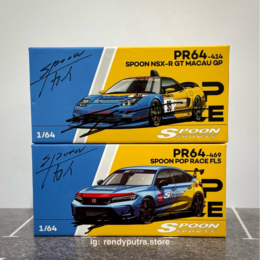 POP RACE EXCLUSIVE EVENT TOKYO AUTO SALON HONG KONG 2025 SET SPOON NSX R GT MACAU GP & HONDA CIVIC F