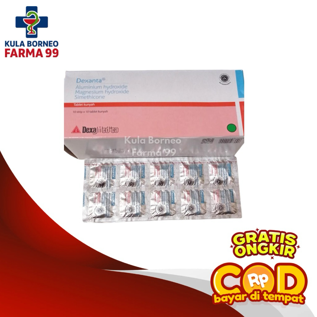 Dexanta 10 Tablet - Obat Maag