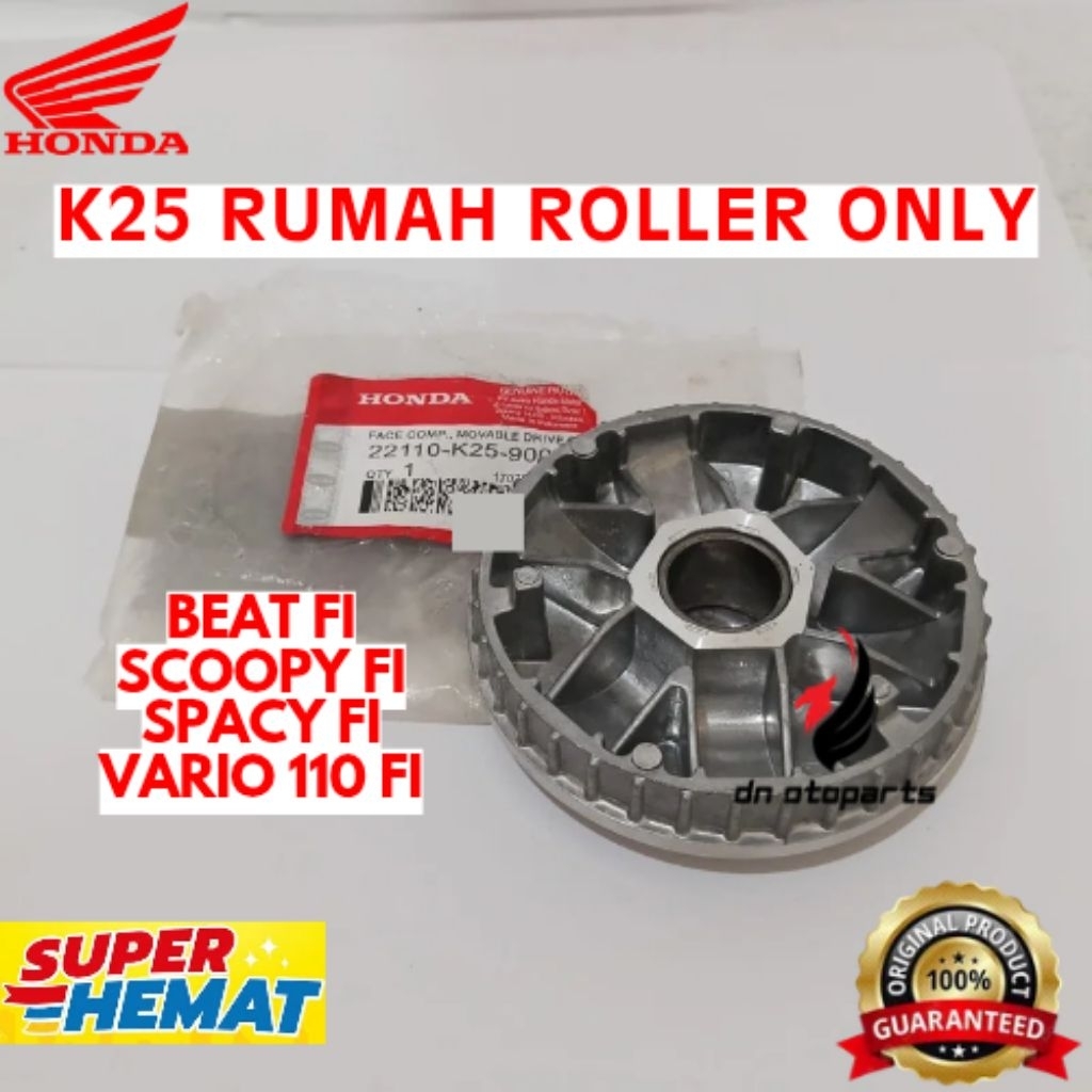 RUMAH ROLLER ONLY ORIGINAL HONDA KODE K25, RUMAH ROLLER ONLY BEAT FI, RUMAH ROLLER ONLY SCOOPY FI, R