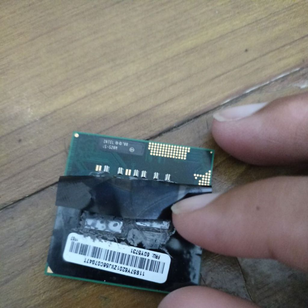 processor laptop core i5 520m