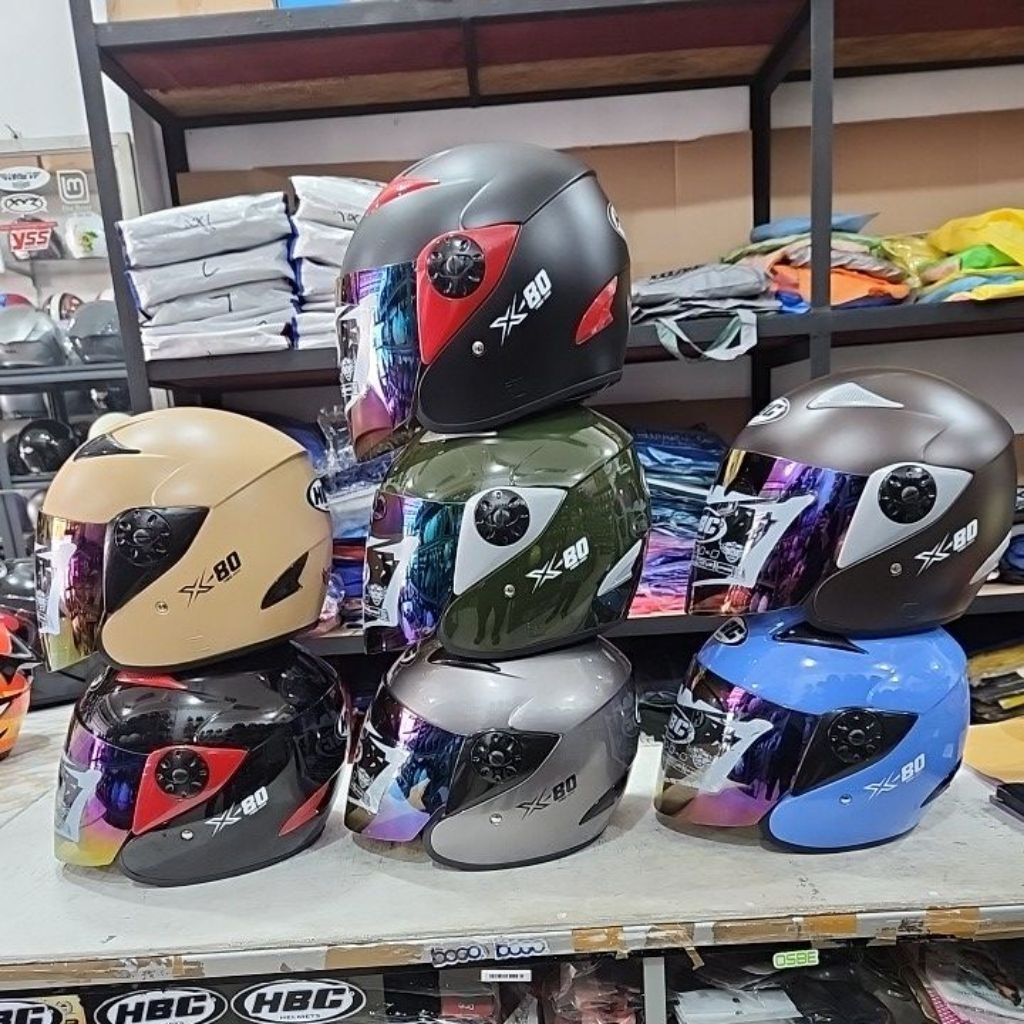 helm hbc x80 polos