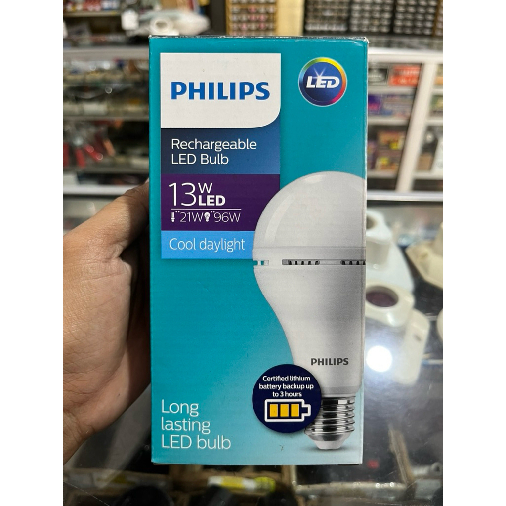 PHILIPS LED EMERGENCY 13Watt BULB RECHARGEABLE