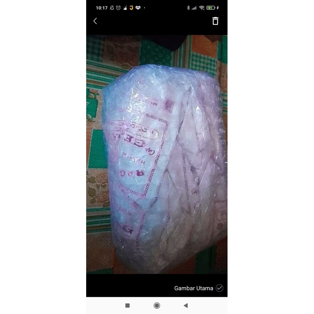 Ragi tape singkong cap gedang isi 10 sachet ragi tape harum manis cap gedang istimewa kondang manis