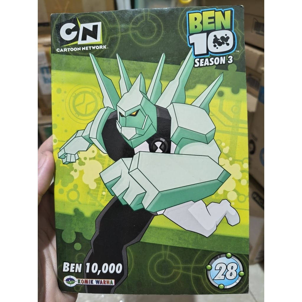 komik warna Ben 10 season 3