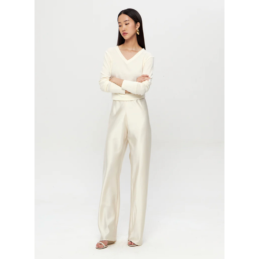 DUMA TAN PANTS CREAM BNWT M