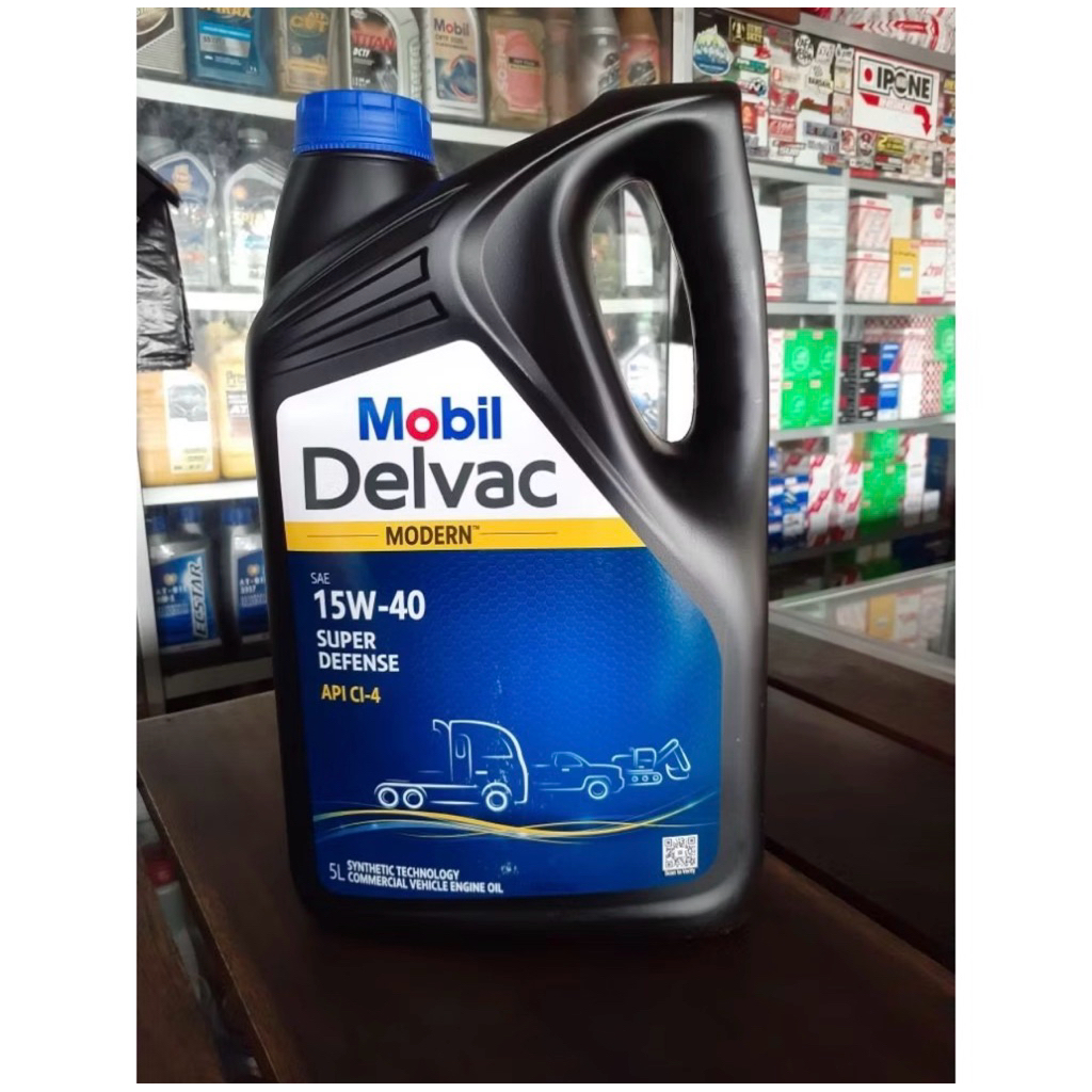 oli mesin mobil delvac 15w /40 5 liter mobil diesel innova fortuner pajero