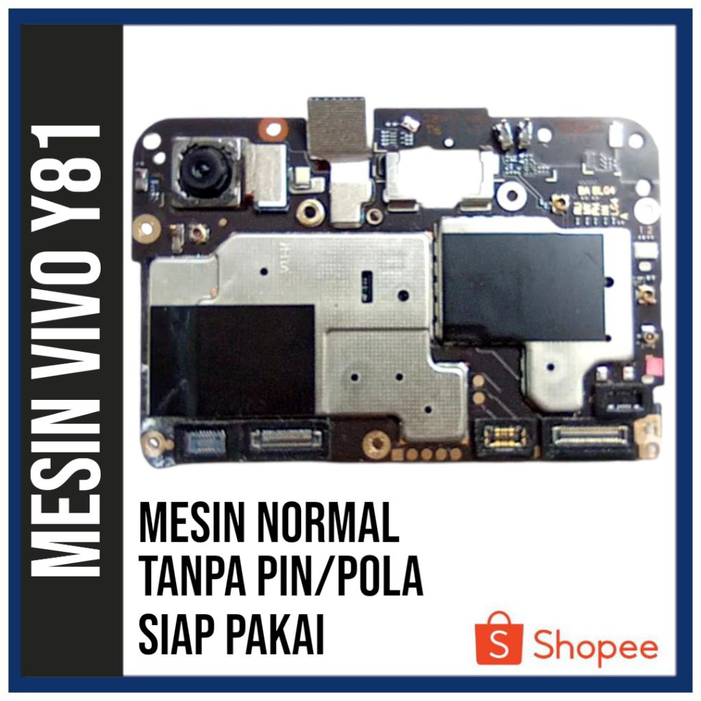 MESIN VIVO Y81 PD1732 RAM 3/16 NORMAL VIVO Y81 PD1732 HIDUP NORMAL