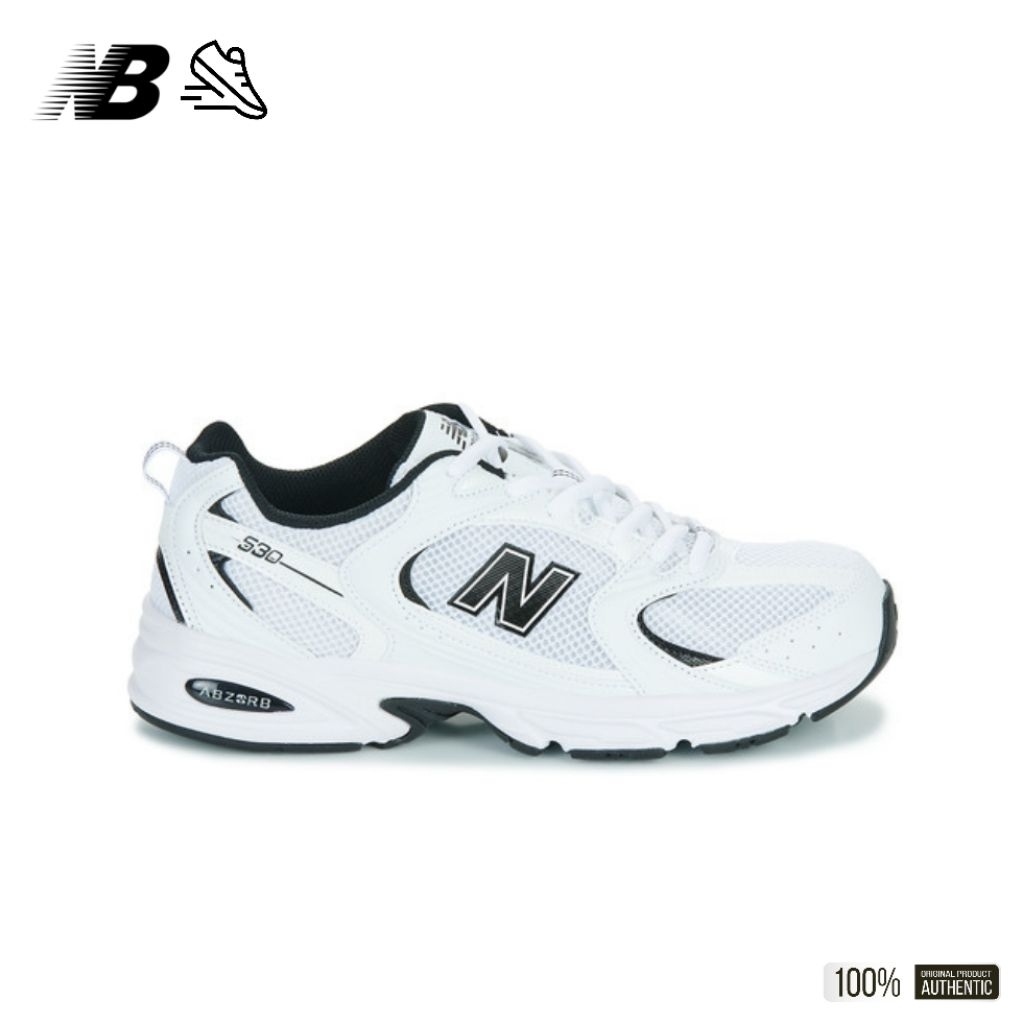 New  Balance 530 White Black Original