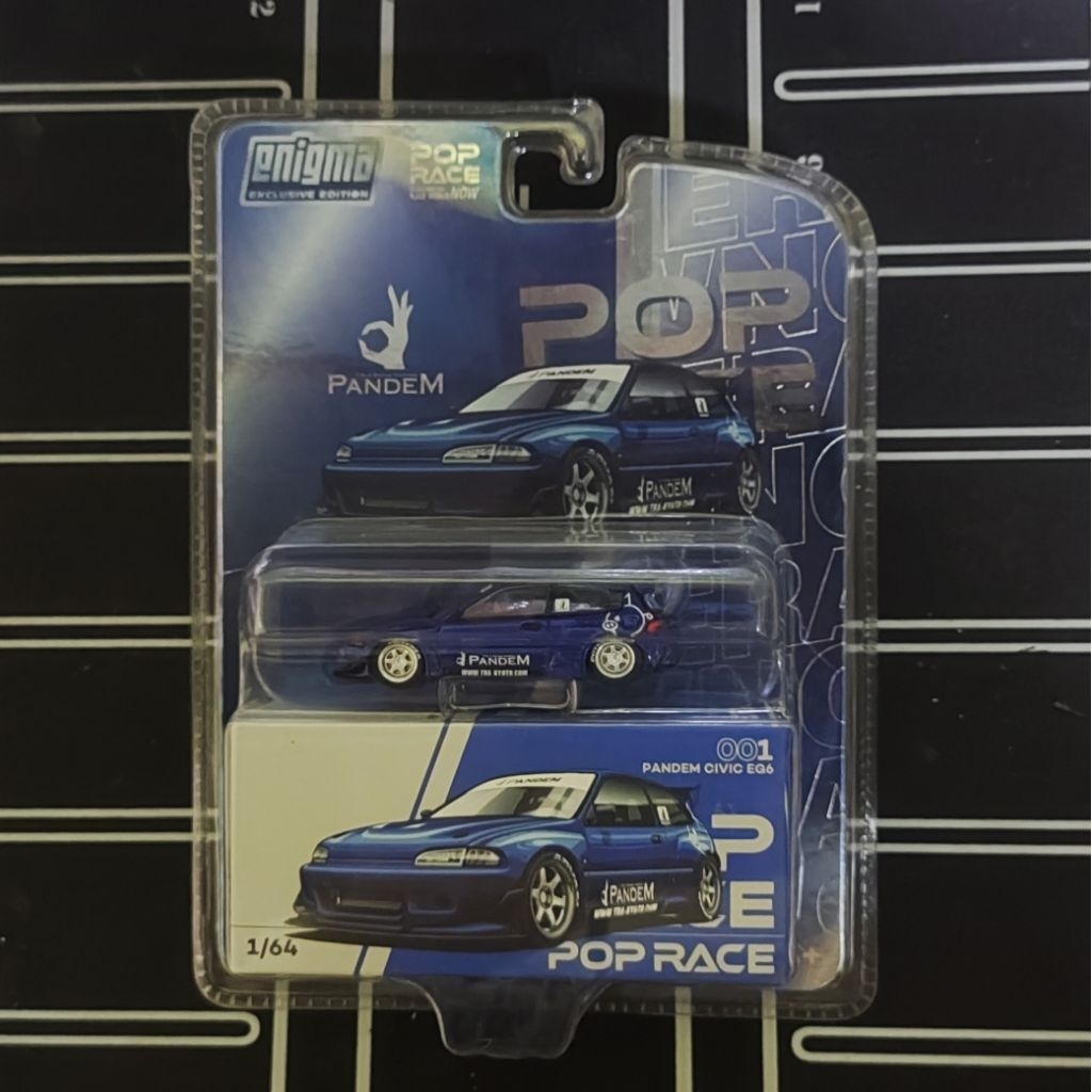 pop race pandem civic eg6