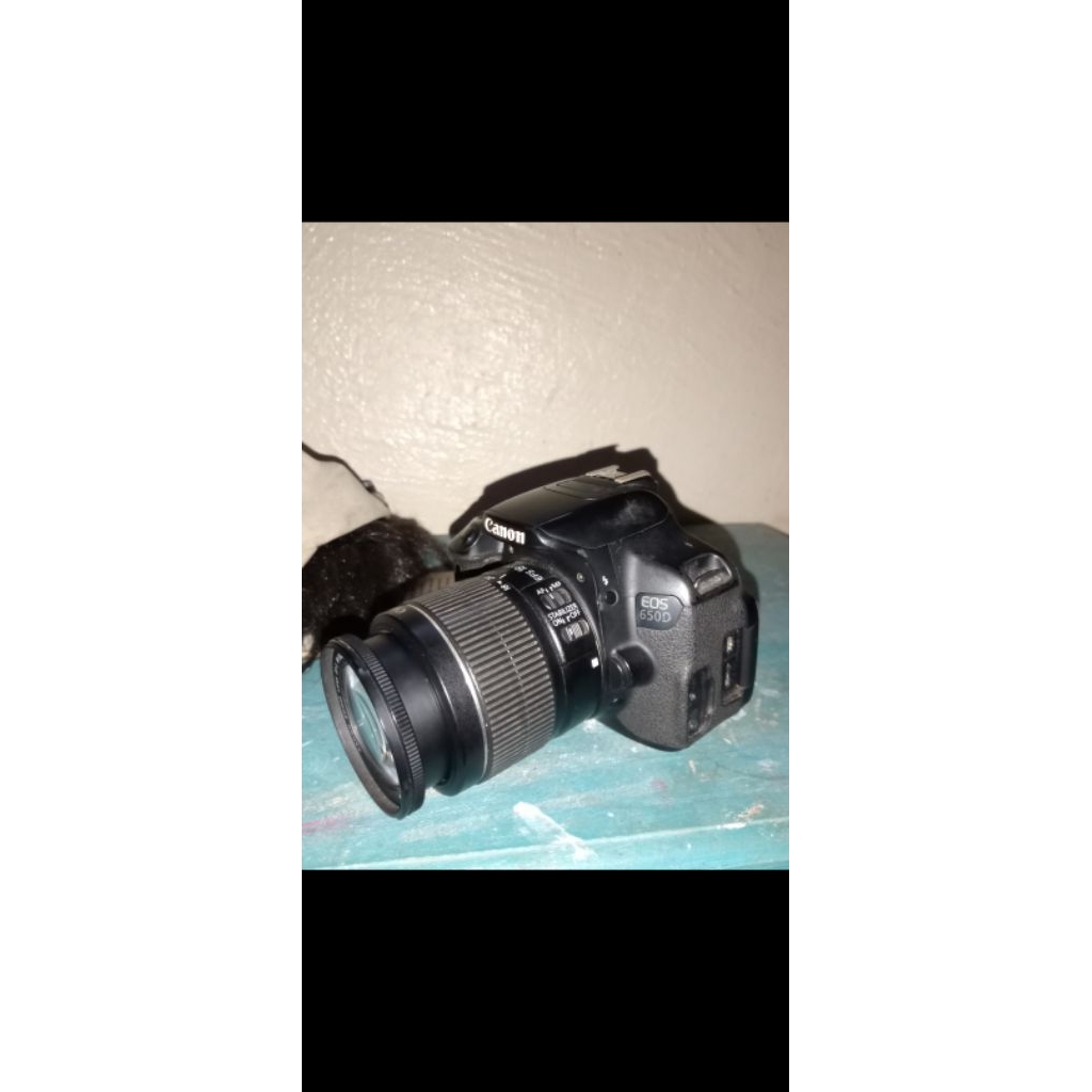 Camera Canon DSLR EOS 650D Second