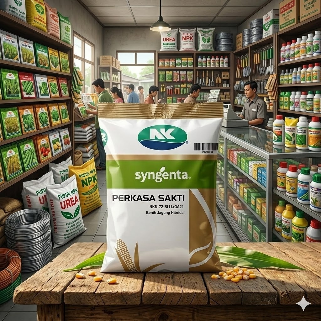 BENIH JAGUNG PERKASA SAKTI 1kg - NK 6172 -Bt11xGA21. exp mei 2027