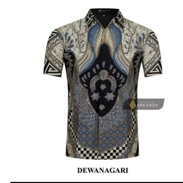 Batik Pria Arkanza Size XL Slimfit