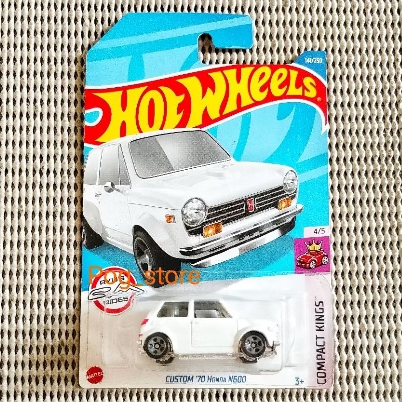 Hot Wheels 2022 - Custom 70 Honda N600 - White