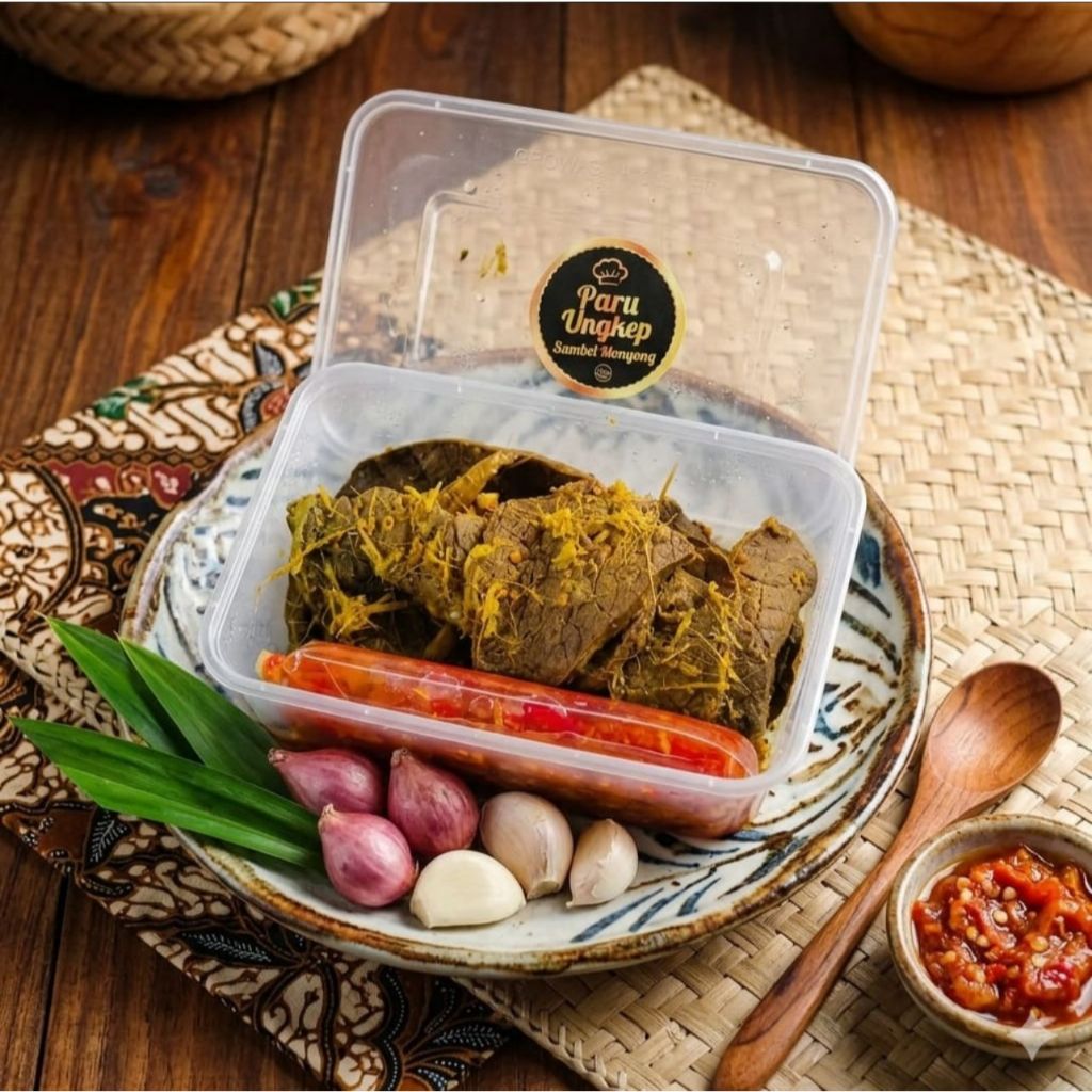 PARU SAPI UNGKEP / PARU UNGKEP FROZEN SIAP GORENG