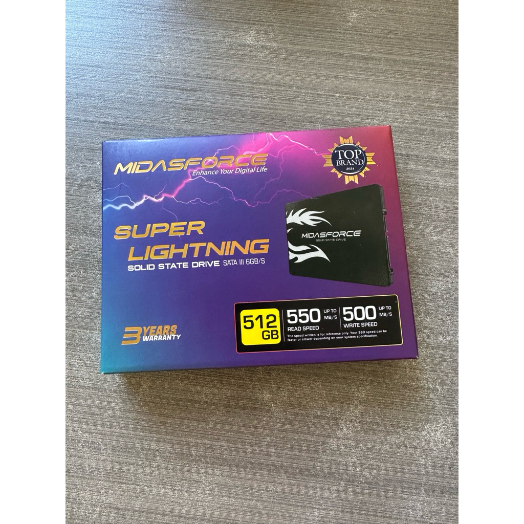 SSD SATA 512GB MIDASFORCE