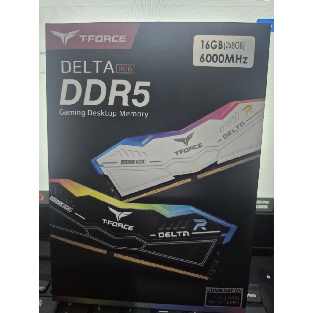 T-FORCE DELTA RGB 8x2GB 16GB DDR5 6000MT/s