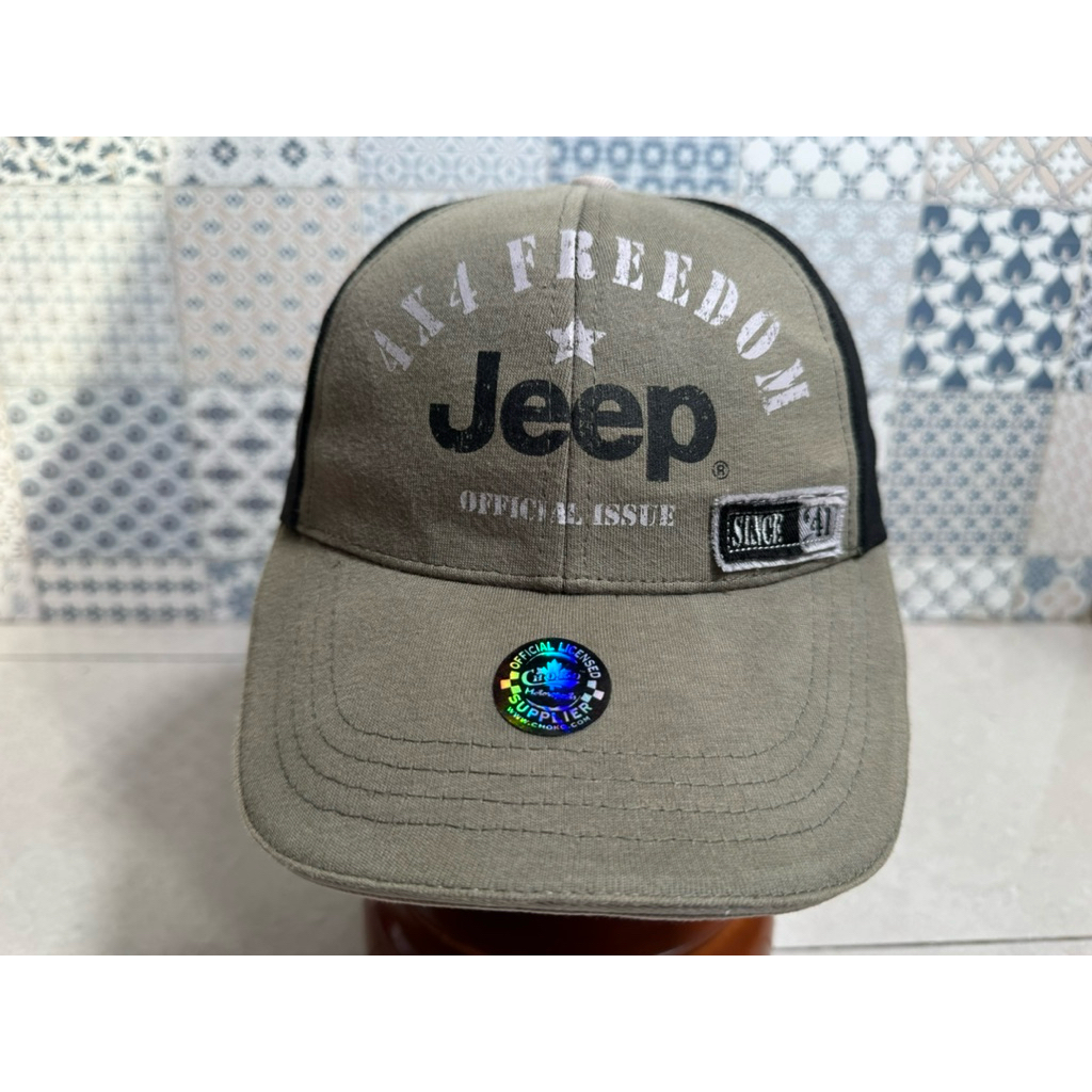 Topi Second Brand Branded 4x4 Freedom By JEEP Official Original Full Tag
