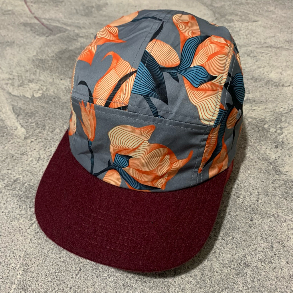 Ginkgo Five Panel Cap Floral