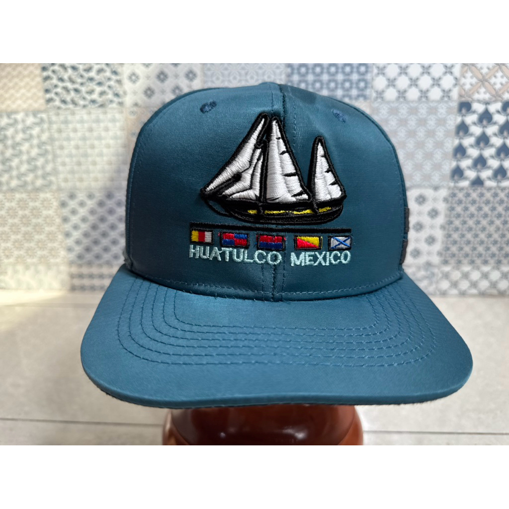 Topi Second Brand Branded Snapback Huatulco Mexico Original Cutted Tag