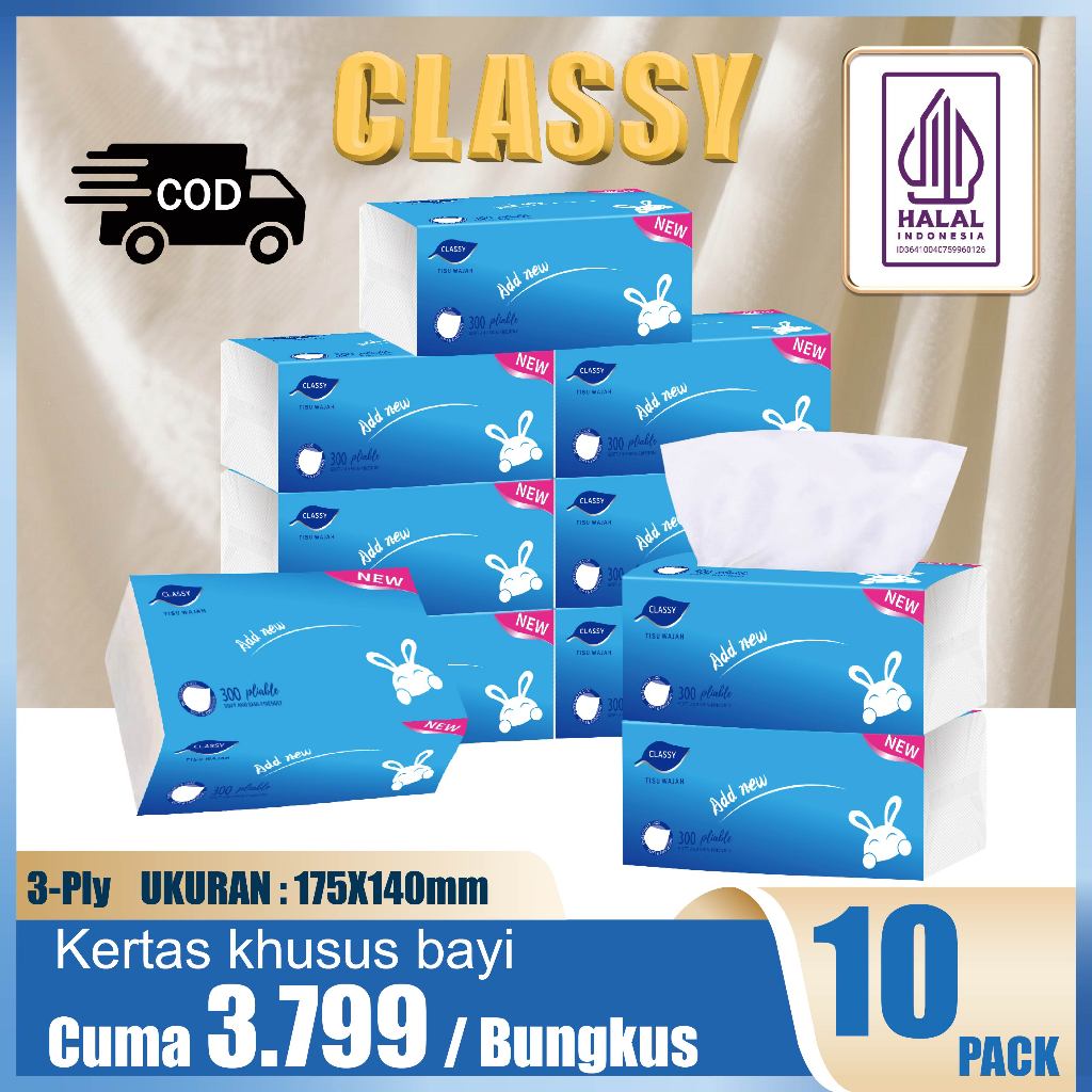 Tisu Nice 10 Pack Tissue Murah Promo 3 Lapis Tebal Premium