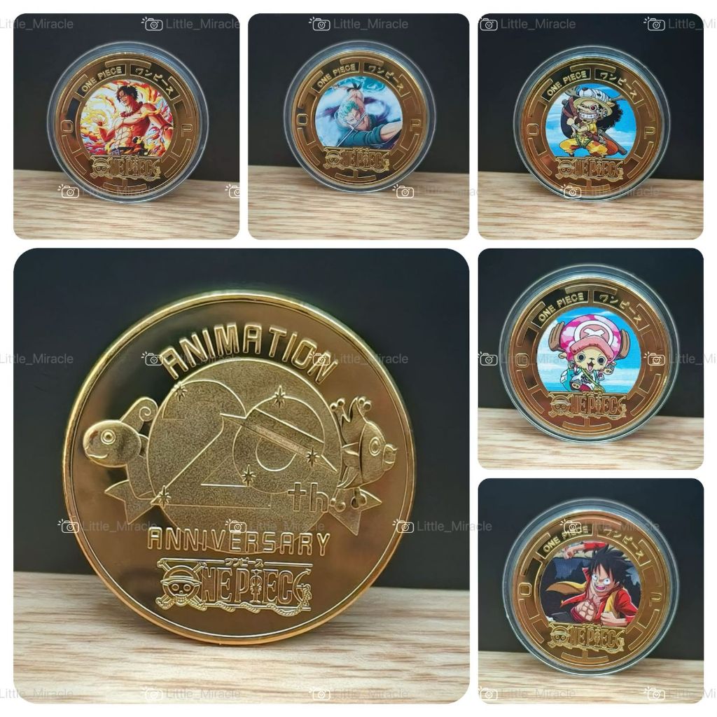 Little_Miracle ONE PIECE Coin Koleksi Anniversary 20th