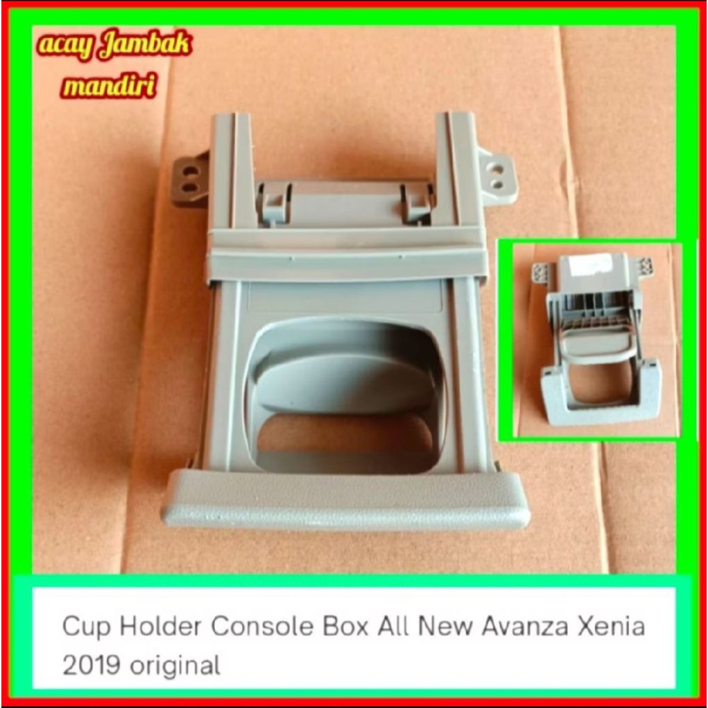 cup holder console box all new avanza xenia 2019 original
