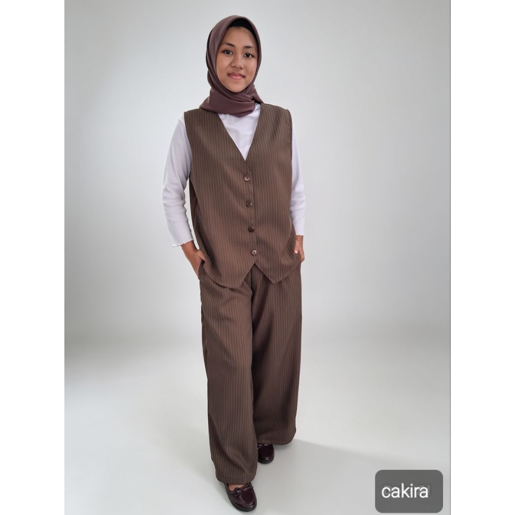 NOELLE strip vest set