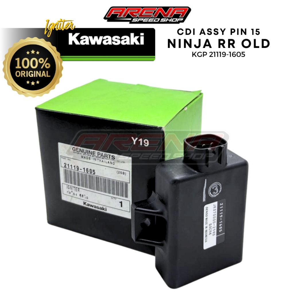 KGP 21119-1605 Igniter Ninja 150 CDI Ninja RR Old Pin 15 CDI Ninja RR Old Asli Original Kawasaki