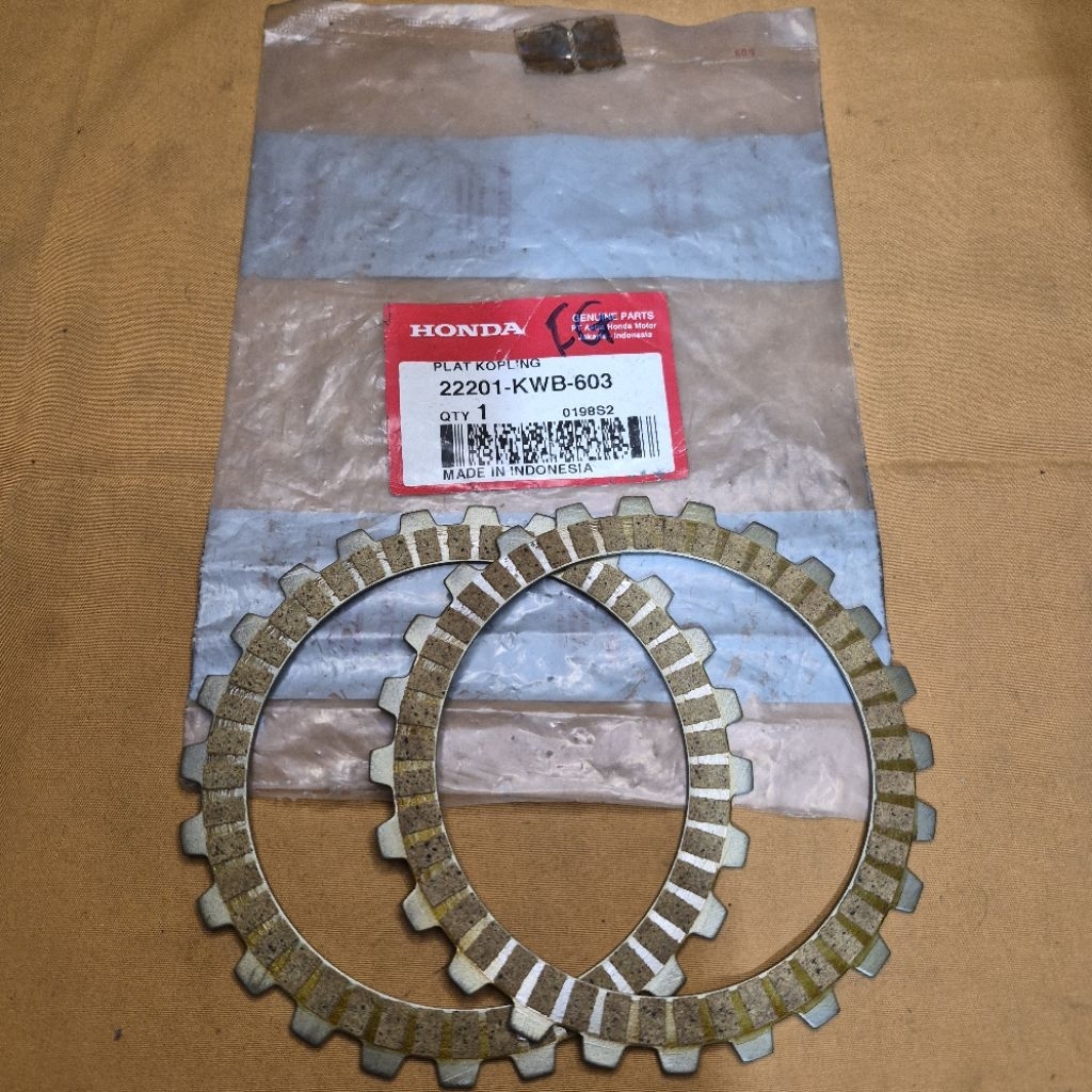 Kampas Kopling Honda Blade Original 22201-KWB-603