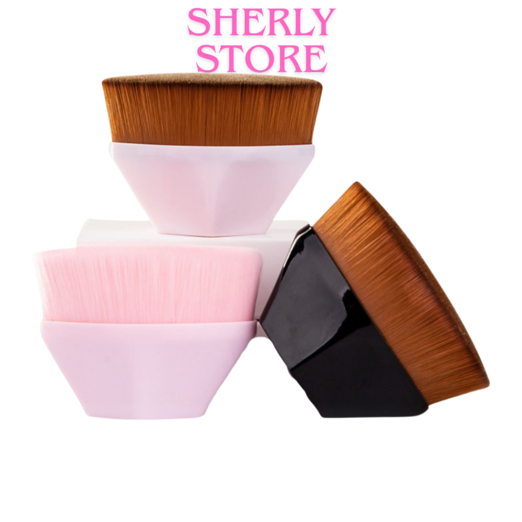SS KUAS BEDAK TABUR MAKE UP FOUNDATION CUSHION KOREA KABUKI BRUSH