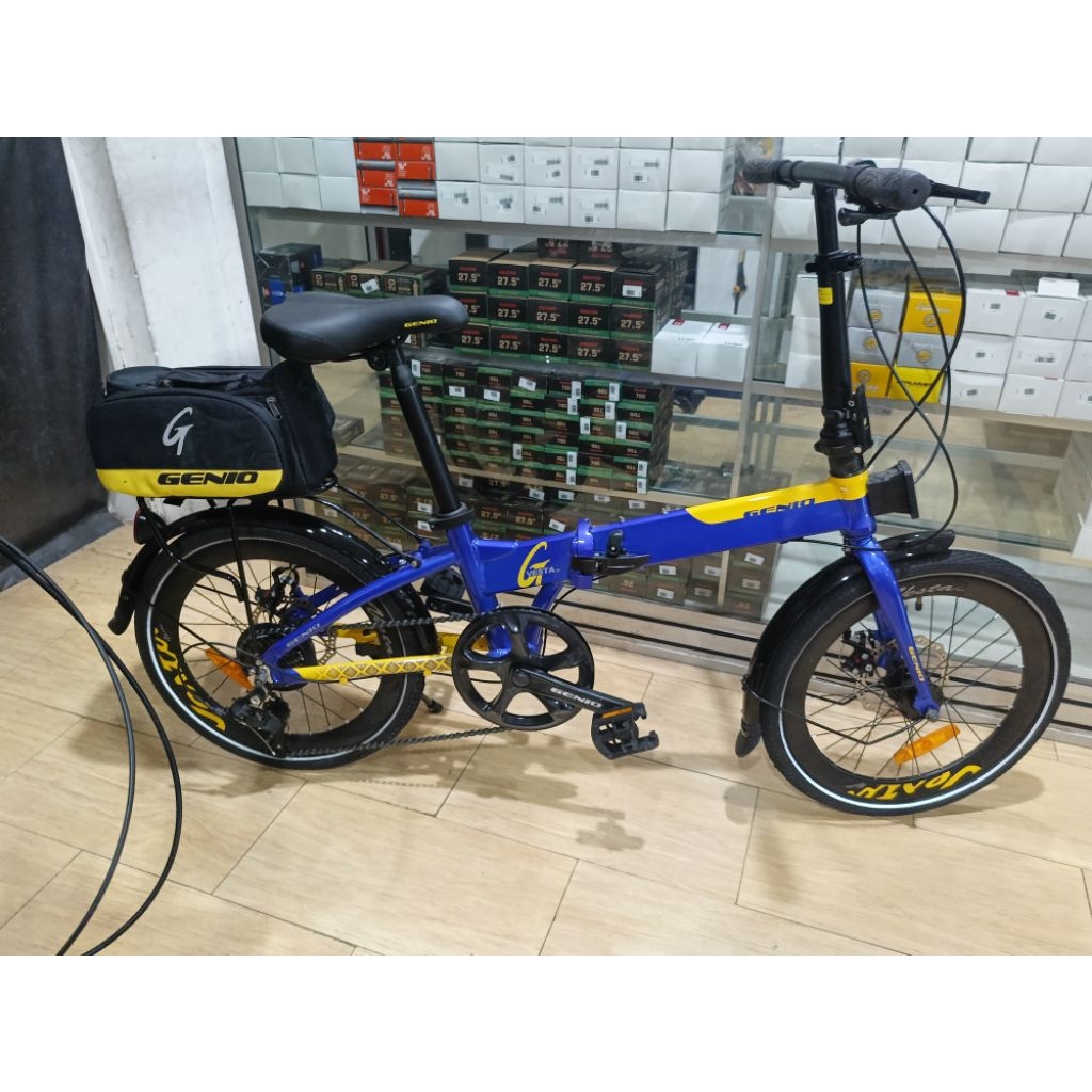 Sepeda Lipat Genio Vesta 20" frame Alloy