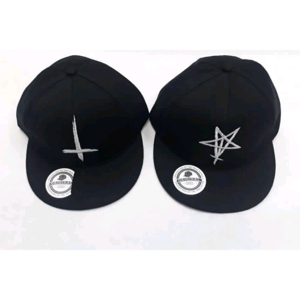 Topi Snapback Bordir Cvlt Custom