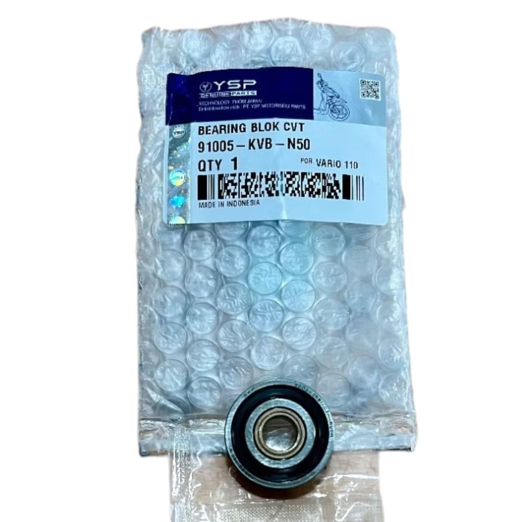 LAHAR LAHER BEARING KLAKER BAK BLOK CVT+BOSH KUNINGAN 91005-KVB-N50 HONDA VARIO 110 BEAT POP BEAT FI