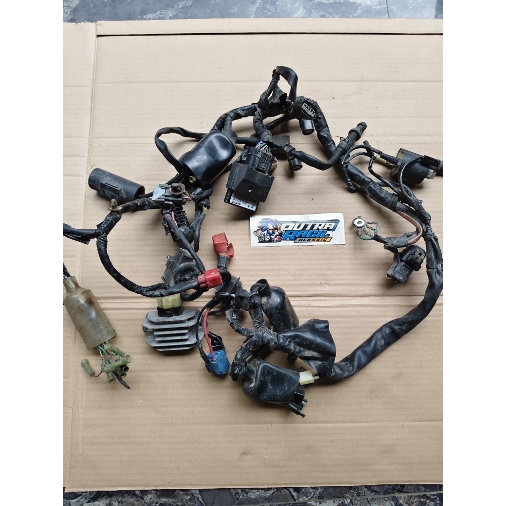 KABEL BODY FULL SET PENGAPIAN KABEL SET CDI HONDA CRF 150L K84 ECU KUIL KIPROK CRF 150L K84 ORIGINAL