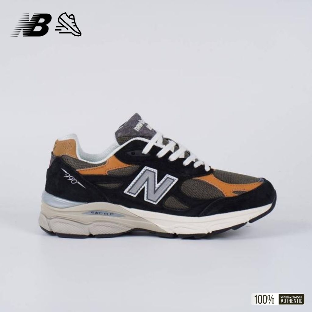 New  Balance 990 V3 Black Tan Original